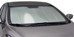 Intro-Tech Silver Custom Fit Sun Shade 06-10 Dodge Charger - Click Image to Close